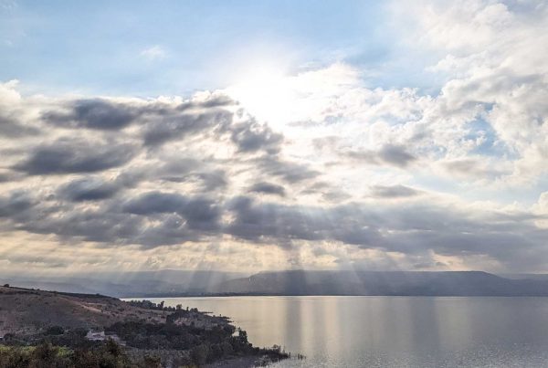 See Genezareth mit Blick auf Tiberias